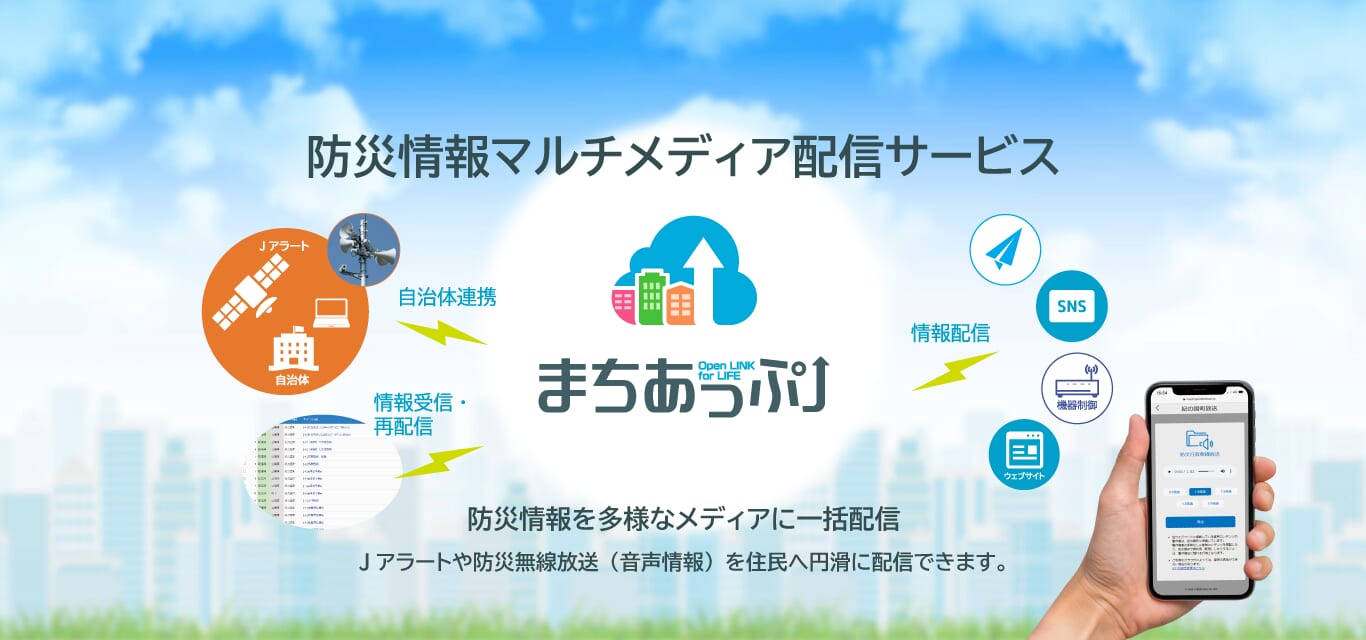 防災情報マルチメディア配信サービス